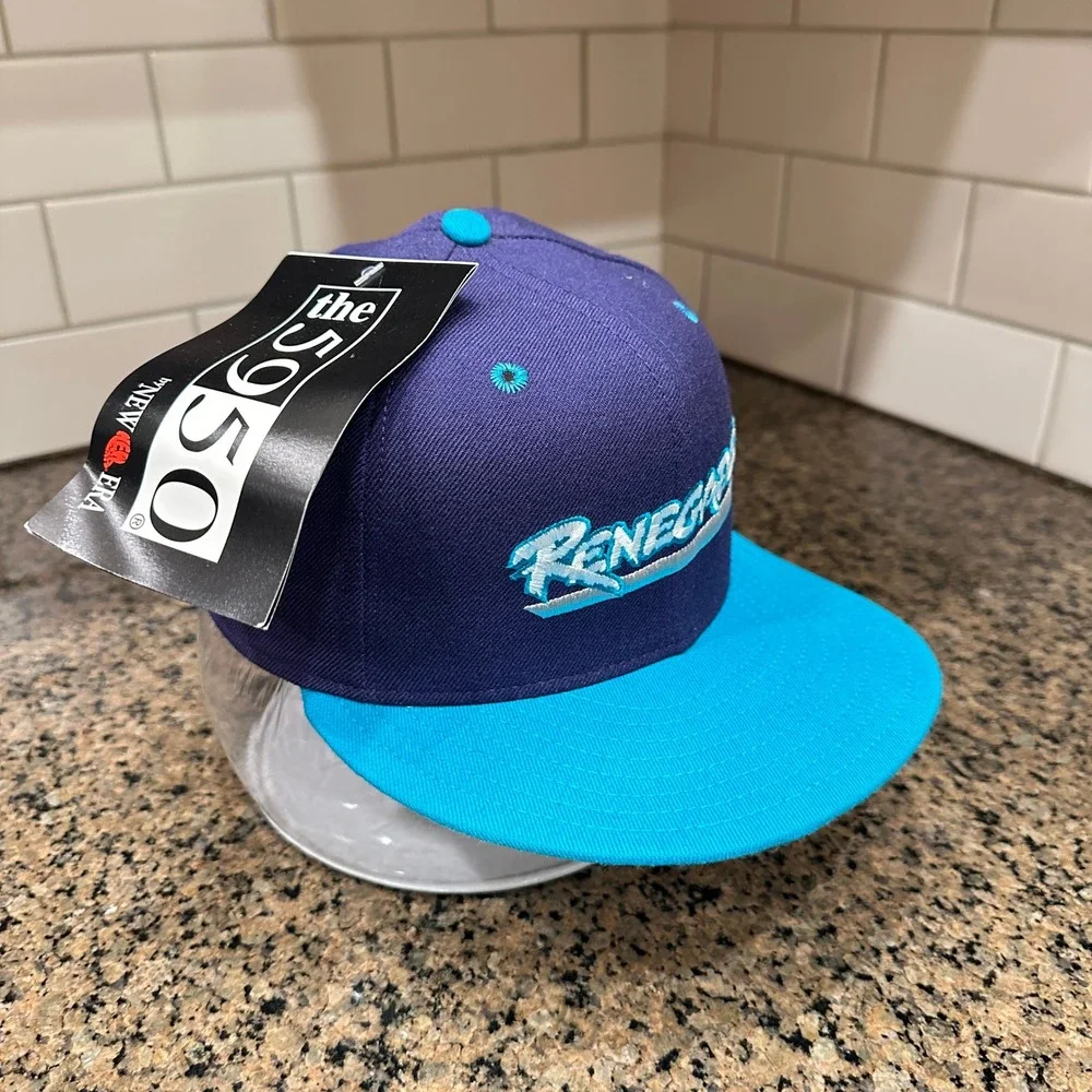 Vtg 90s Richmond Renegades 5950 Pro Model‎ New Era Hat 7 Wool